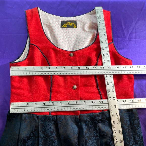 📌Authentic traditional high-quality Bavarian Dirndl with Blouse & Apron - Picture 13 of 14